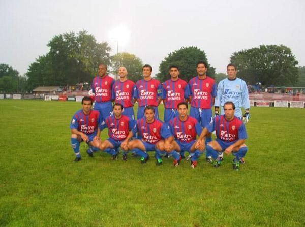 Ricardo Chaves na equipa do GD Chaves da época 2002/2003