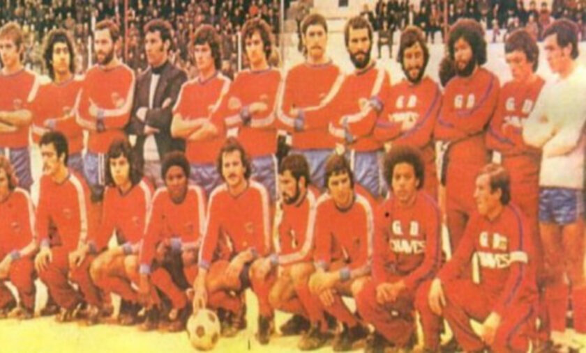 Primeiro jogo entre Benfica e Chaves aconteceu em 1976