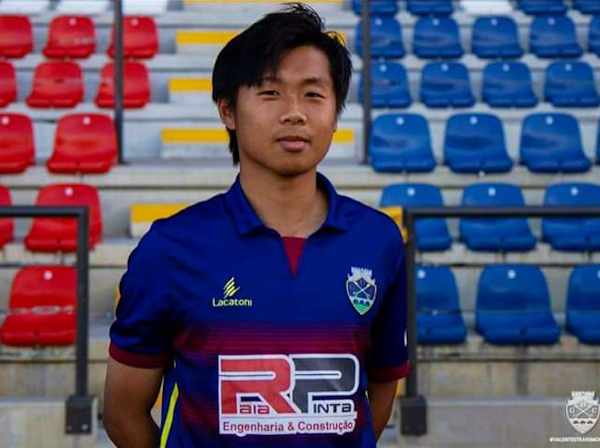 Mim Kwangsoo, da Coreia do Sul, passou pelos juniores do Desportivo