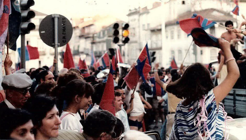 Golos, lágrimas e bombos: A epopeia da 1.ª subida do GD Chaves à Primeira Divisão