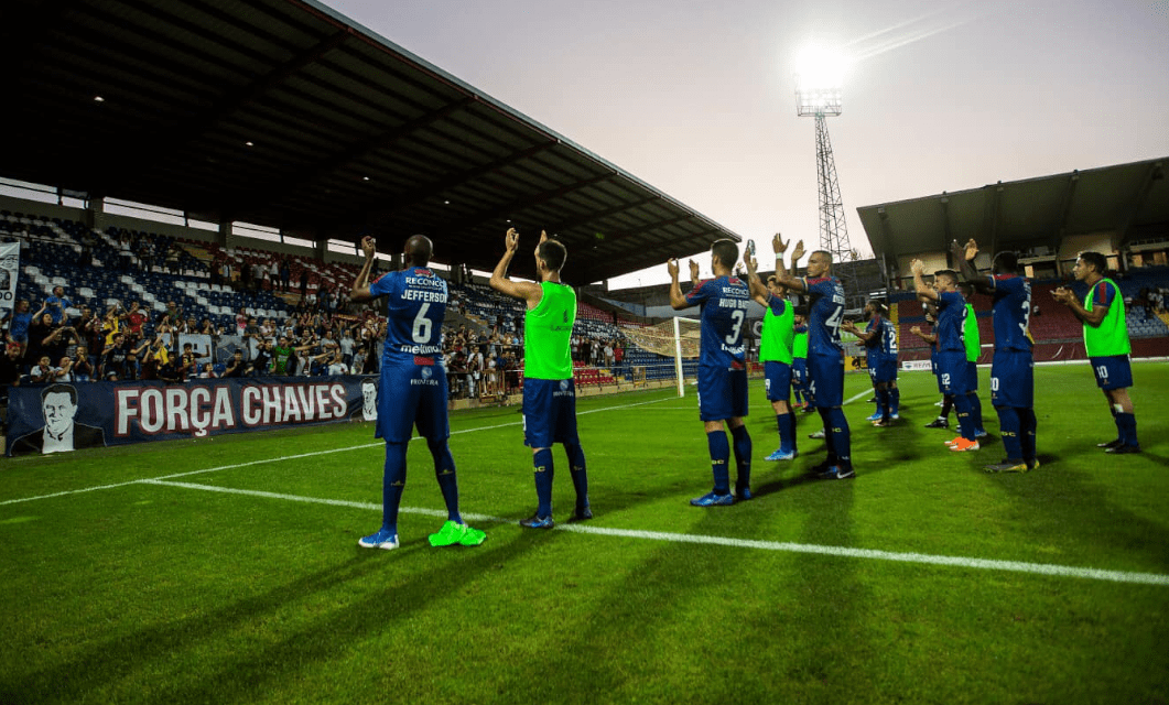seniores GD Chaves-Penafiel, final do jogo, Segunda Liga 2019-2020