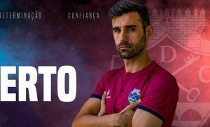 Roberto é reforço de peso para o ataque do GD Chaves