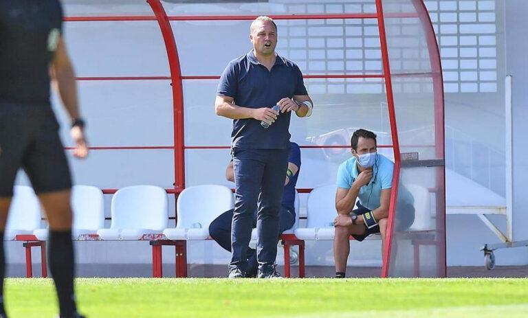 Vítor Campelos no jgo frente ao Benfica B