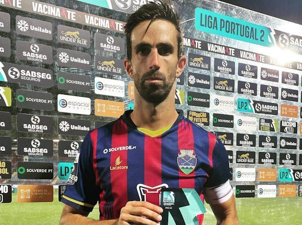 Nuno Coelho foi eleito o homem-do-jogo do GD Chaves