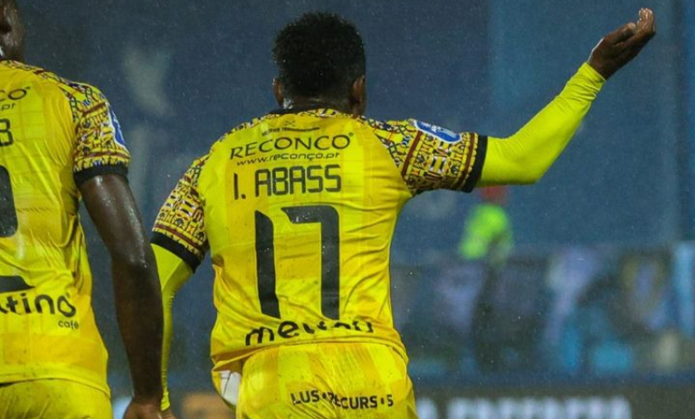 Issah Abass marcou o golo do empate no Vizela-GD Chaves