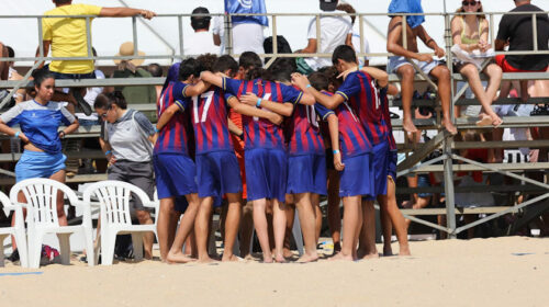Chaves futebol praia