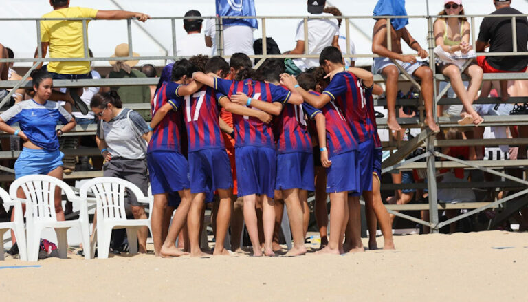 Chaves futebol praia