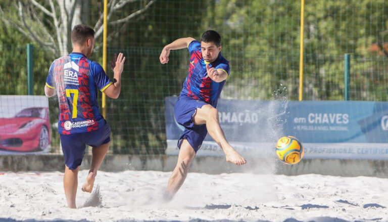 Chaves futebol praia