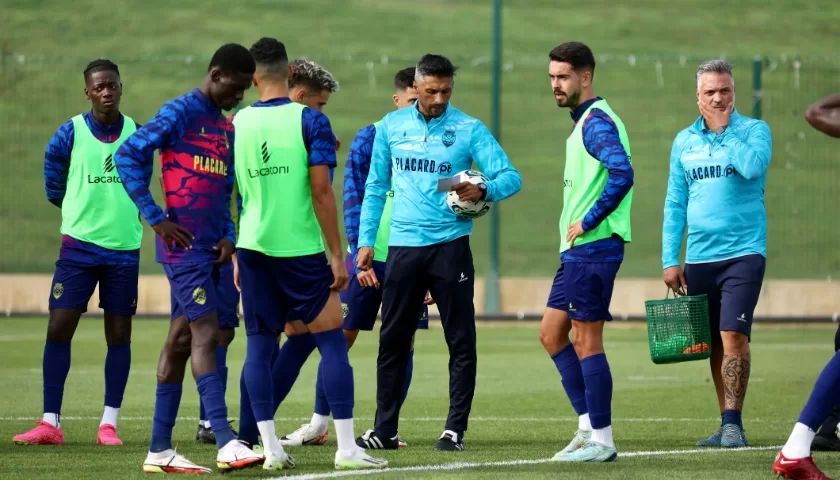 Moreno treino