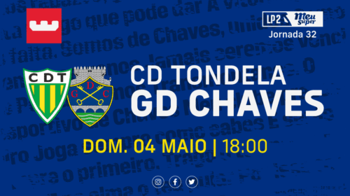 Antevisão Tondela vs Chaves (J32): Hora de decisões